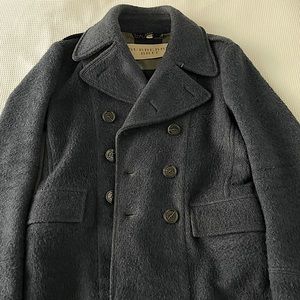 Burberry Brit wool pea coat.